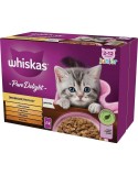 Comida para gato Whiskas                                 Pollo Pavo Pato Aves 12 x 85 g