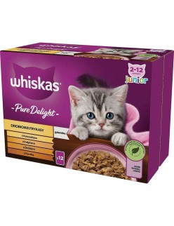 Katzenfutter Whiskas                                 Huhn Truthahn Ente Vögel 12 x 85 g