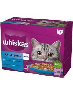 Katzenfutter Whiskas                                 Lachsfarben Thunfisch