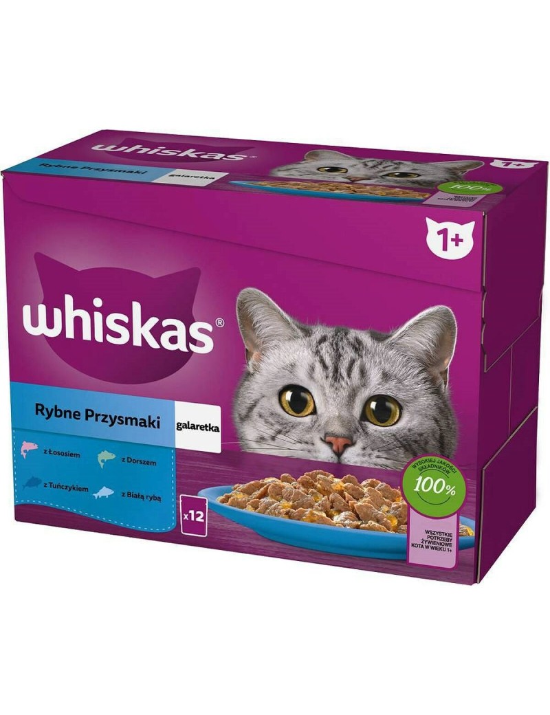 Katzenfutter Whiskas                                 Lachsfarben Thunfisch