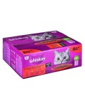 Comida para gato Whiskas Classic Meals Pollo Ternera Cordero Aves 80 x 85 g