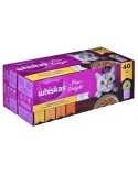 Katzenfutter Whiskas Pure Delight Huhn Truthahn Ente Vögel 40 x 85 g