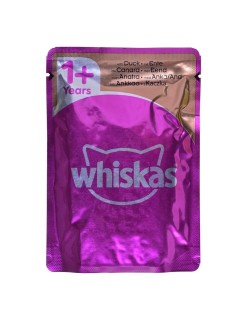 Comida para gato Whiskas Jelly Pollo Pavo Pato Aves 80 x 85 g