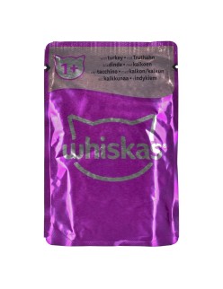 Comida para gato Whiskas Jelly Pollo Pavo Pato Aves 80 x 85 g