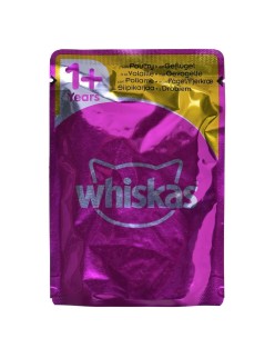 Comida para gato Whiskas Jelly Pollo Pavo Pato Aves 80 x 85 g