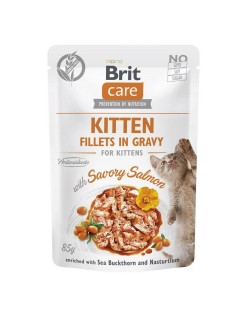 Comida para gato Brit Care Cat Kitten Choice Salmón 85 g