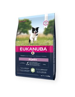 Futter Eukanuba Pupopy Small & Medium Welpe/Junior Lamm Reis 2,5 kg