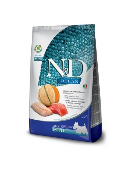 Hundefutter Farmina N&D Erwachsener Lachsfarben Kabeljau 2,5 kg