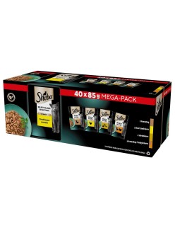 Katzenfutter Sheba Vögel 40 x 85 g