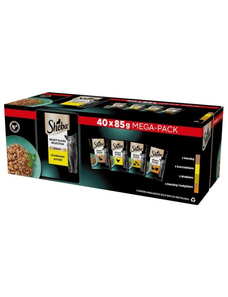 Katzenfutter Sheba Vögel 40 x 85 g
