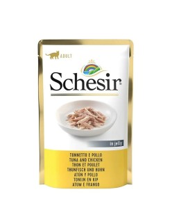 Aliments pour chat SCHESIR Poisson 85 g