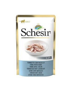 Aliments pour chat SCHESIR Poisson 85 g