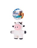 Hundespielzeug Hilton Cow Weiß Schwarz Latex