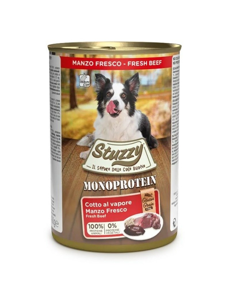 Alimentation humide STUZZY Viande de bœuf 400 g