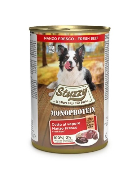 Alimentation humide STUZZY Viande de bœuf 400 g