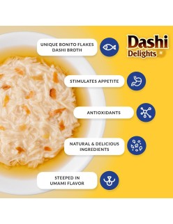 Snack für Katze Inaba Dashi Delights Huhn 70 g
