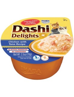 Collation pour Chat Inaba Dashi Delights Poulet 70 g