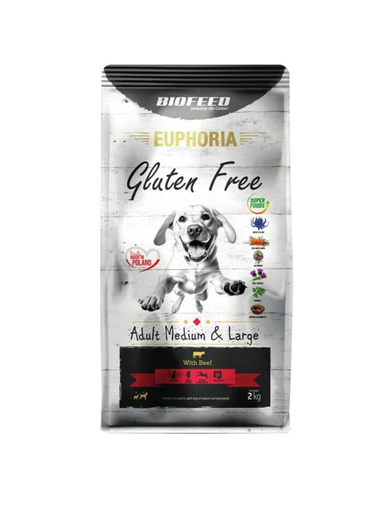 Pienso Biofeed Adult Medium & Large Ternera 2 Kg