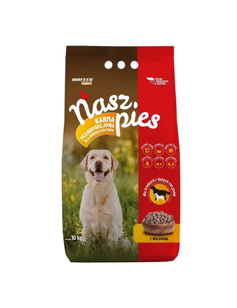 Pienso Biofeed Medium & Large Ternera 15 kg
