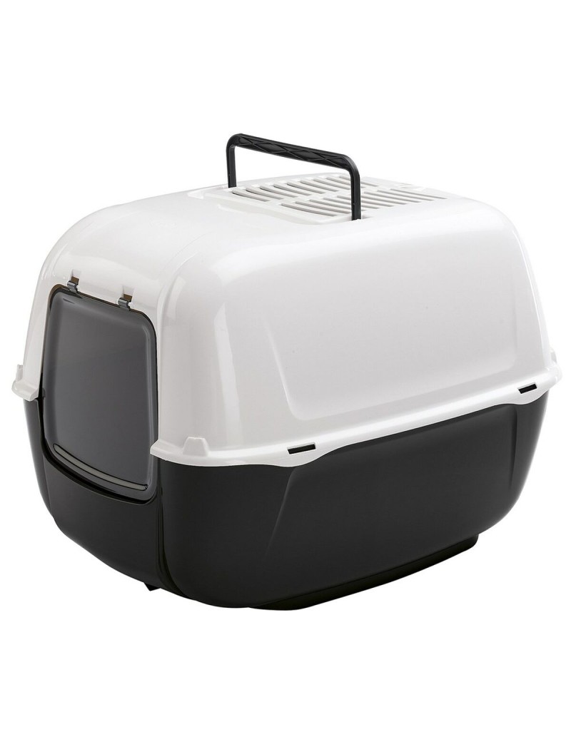 Cat Litter Box Ferplast Black Plastic 39,5 x 52,5 x 38 cm