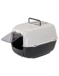 Cat Litter Box Ferplast Black Plastic 39,5 x 52,5 x 38 cm