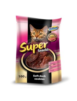 Collation pour Chat Hilton Soft duck cookies 100 g