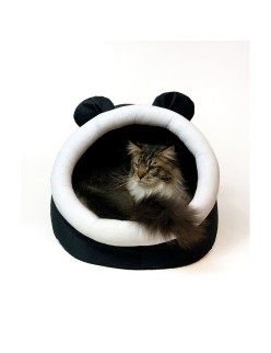 Cama para mascota GO GIFT Blanco Negro 40 x 4 x 45 cm
