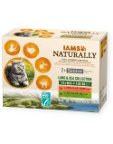 Katzenfutter Eukanuba Naturally Senior Fisch 12 x 85 g