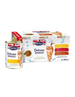 Katzenfutter Butcher's Delicious Dinners Huhn