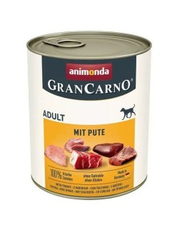 Nassfutter Animonda GranCarno Adult with turkey Truthahn 800 g