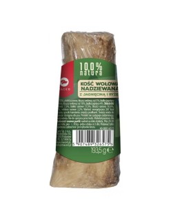 Mordedor de perro Maced MACED Bone stuffed with lamb and rice Carne de vacuno