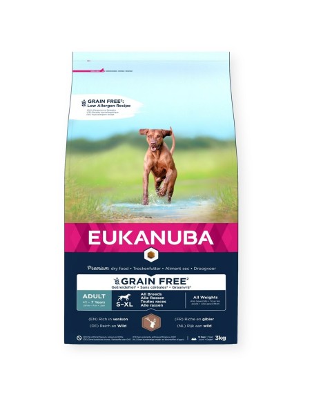 Futter Eukanuba Venison Rindfleisch 3 Kg