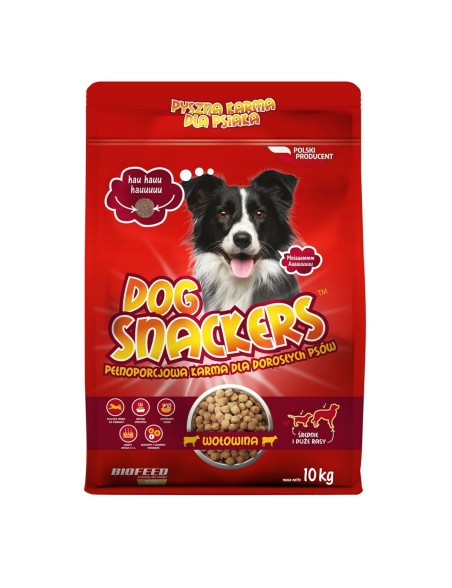 Futter Biofeed Dog Snackers Adult medium & large Beef Rindfleisch 10 kg
