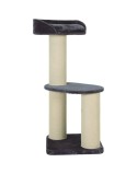 Tiragraffi per Gatti Zolux 504094 Nero Beige Sisal