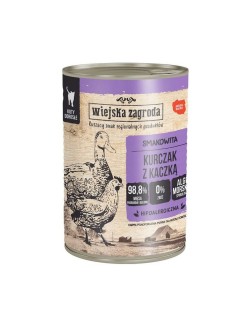 Katzenfutter WIEJSKA ZAGRODA Chicken Huhn 400 g