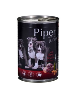 Nassfutter Dolina Noteci Piper Junior beef Rindfleisch Mohrrübe 400 g