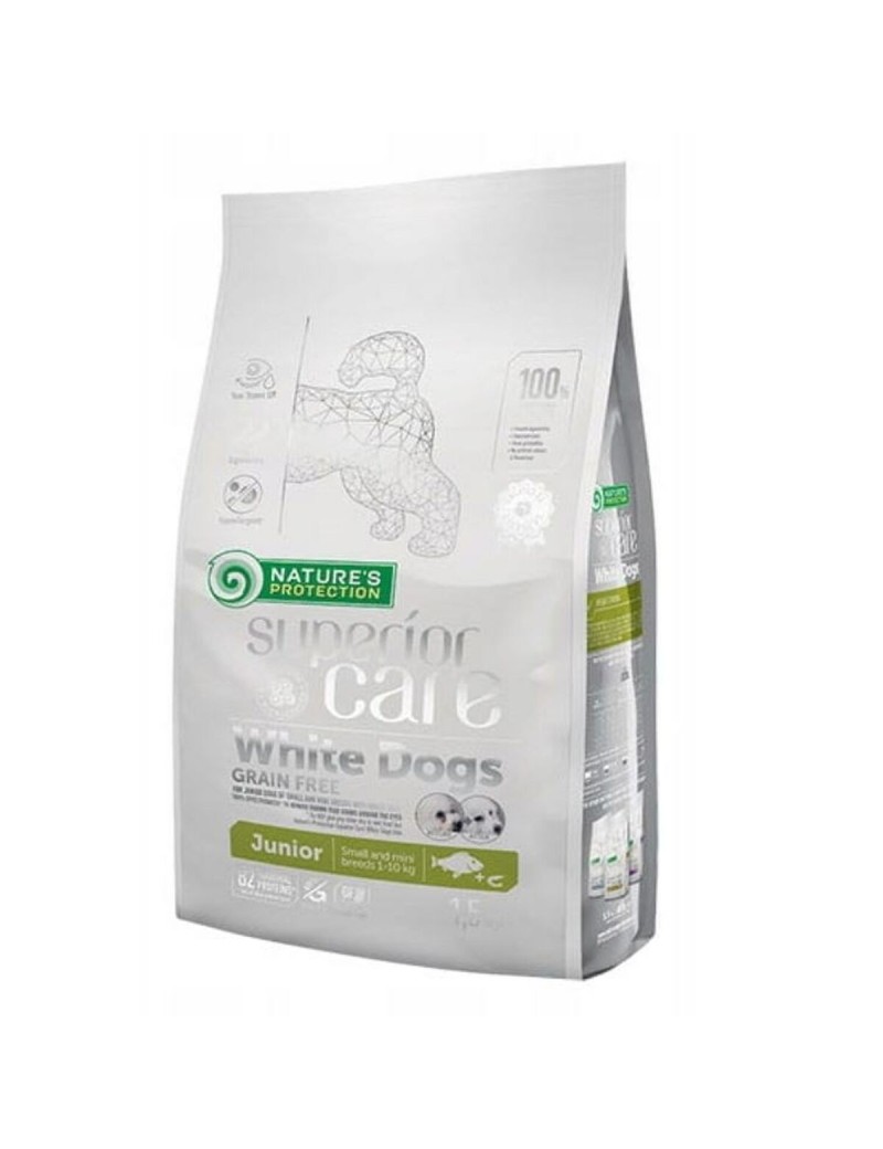Pienso NATURE'S PROTECTION Superior Care White Dogs Pescado 1,5 Kg