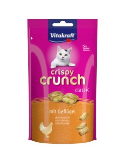 Snack para Gatos Vitakraft CRISPY CRUNCH Aves 60 g