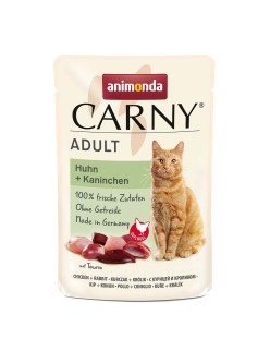 Katzenfutter Animonda Carny Adult Chicken and rabbit Huhn 85 g