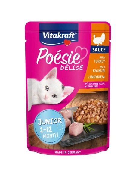 Comida para gato Vitakraft POESIE DELICE JUNIOR 85 g