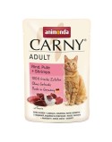 Comida para gato Animonda Carny Adult Beef turkey and shrimps Carne de vacuno 85 g