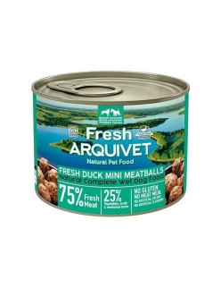 Comida húmeda Arquivet Fresh Duck Mini Meatballs 200 g