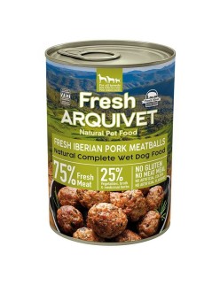 Comida húmeda Arquivet Fresh Iberian Pork Meatballs Cerdo 400 g