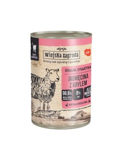 Comida para gato WIEJSKA ZAGRODA Lamb with krill 400 g