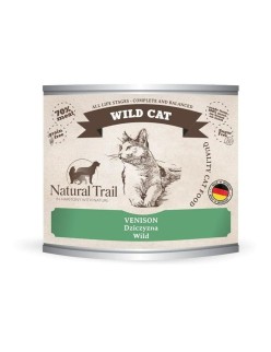 Katzenfutter NATURAL TRAIL Wild Cat Venison 200 g