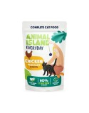 Comida para gato ANIMAL ISLAND Beef and chicken 40 x 85 g