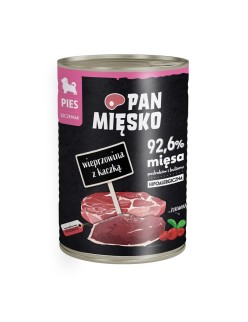 Pienso PAN MIĘSKO Pork Ternera 400 g