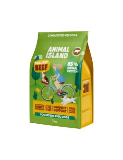 Pienso ANIMAL ISLAND Brilliant beef Ternera 3 Kg