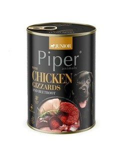 Comida húmeda Dolina Noteci Piper Junior Pollo 400 g