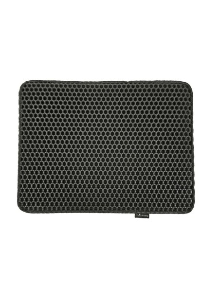 Tapis de Litière pour Chat Diamentiq                                 Noir EVA (1 Pièce)